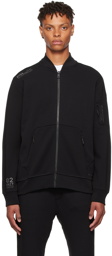 RLX Ralph Lauren Black Polyester Bomber Jacket