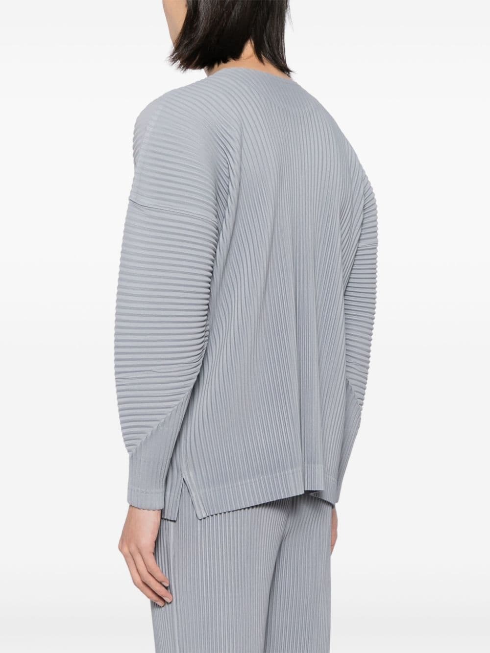 HOMME PLISSE' ISSEY MIYAKE - Pleated Crewneck Top Homme Plisse