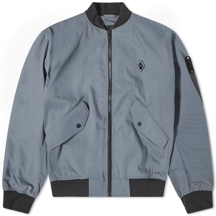 Photo: A-COLD-WALL* Men's Cinch Bomber Jacket in Slate