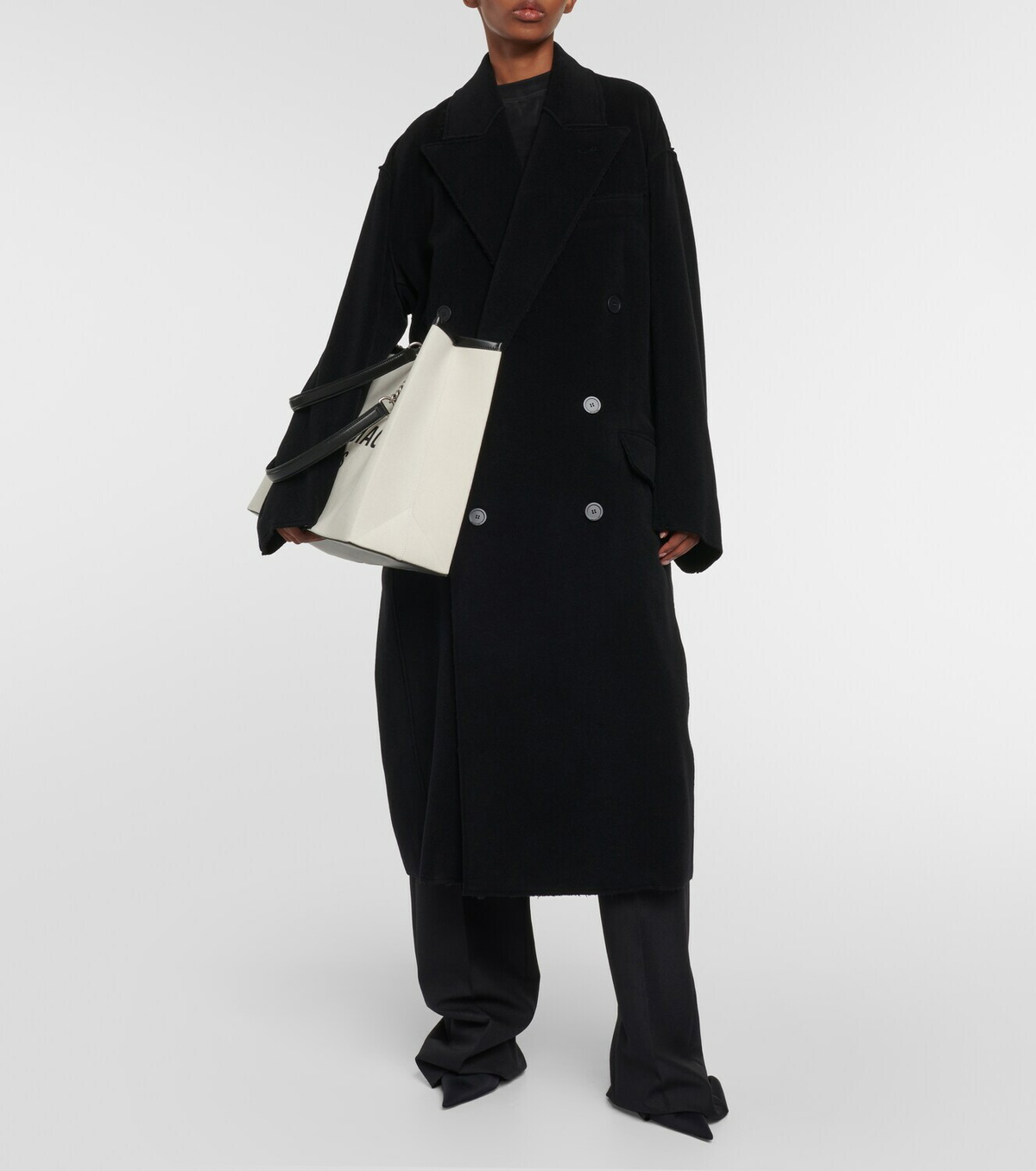 Balenciaga Double-breasted cashmere and wool coat Balenciaga