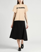 Jil Sander Womens T-shirt in Sand