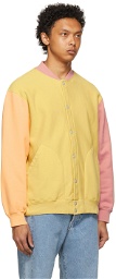 Levi's Vintage Clothing Yellow & Orange Central StationDesign Edition Fleece Jacket