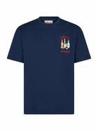 MC2 Saint Barth Man Cotton T-shirt With Spritz Obsessed Embroidery