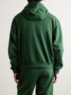 Nike - NSW Winter Repel Cotton-Blend Jersey Hoodie - Green