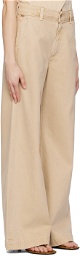 Citizens of Humanity Beige Beverly Jeans
