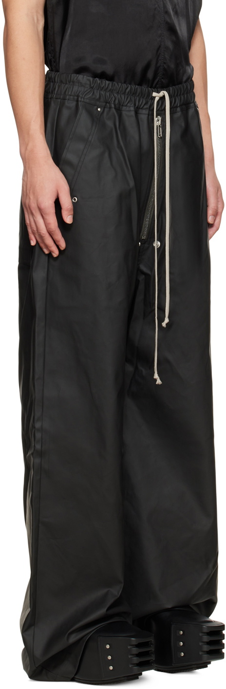 Rick Owens Black Geth Bela Trousers Rick Owens