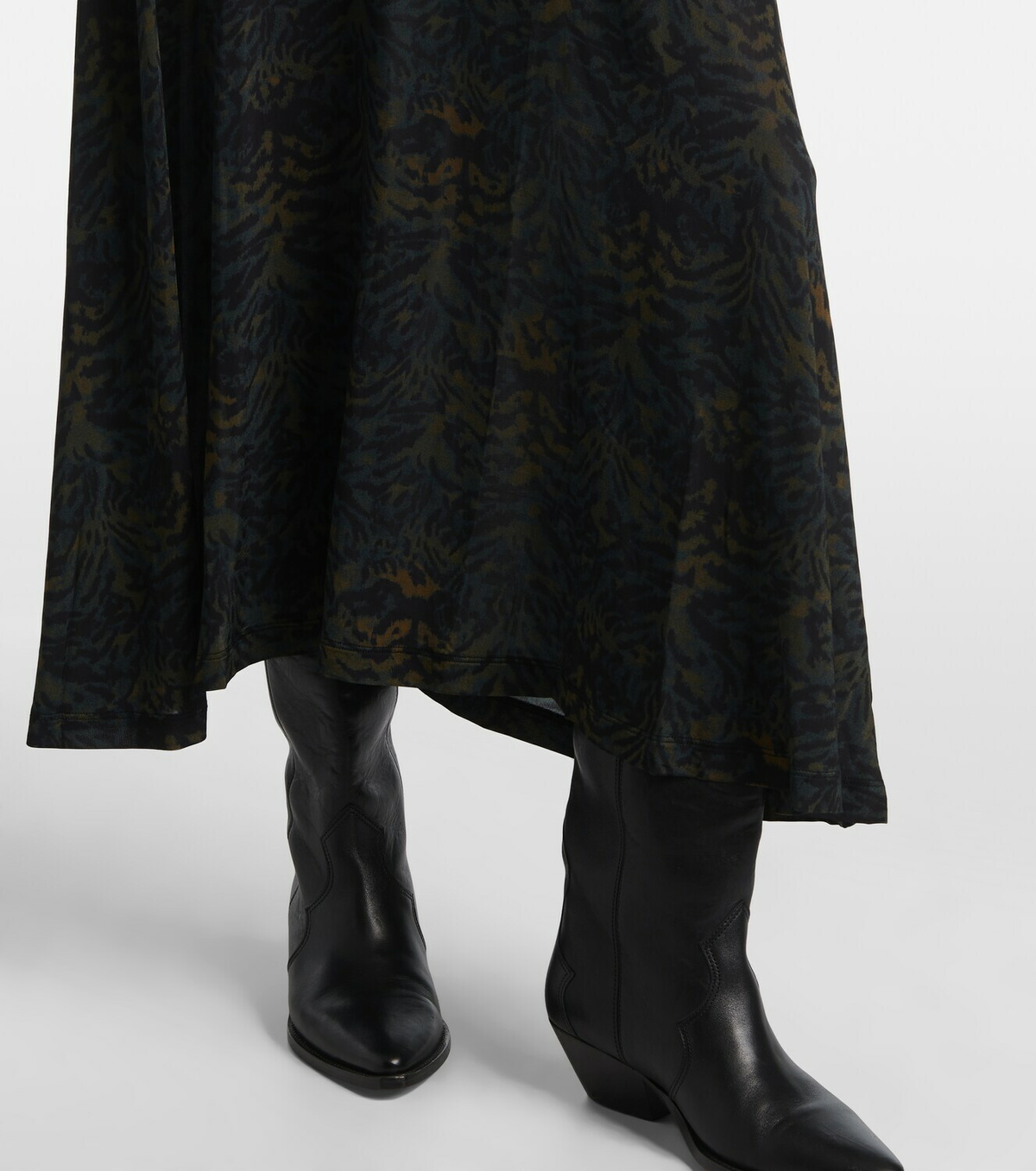 Ulla Johnson Paola printed jersey maxi skirt