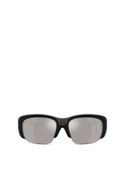 Diesel Wrap-around shape sunglasses - Sunglasses - Unisex - Multicolor