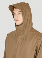 Fishtail Parka Rain Coat in Brown