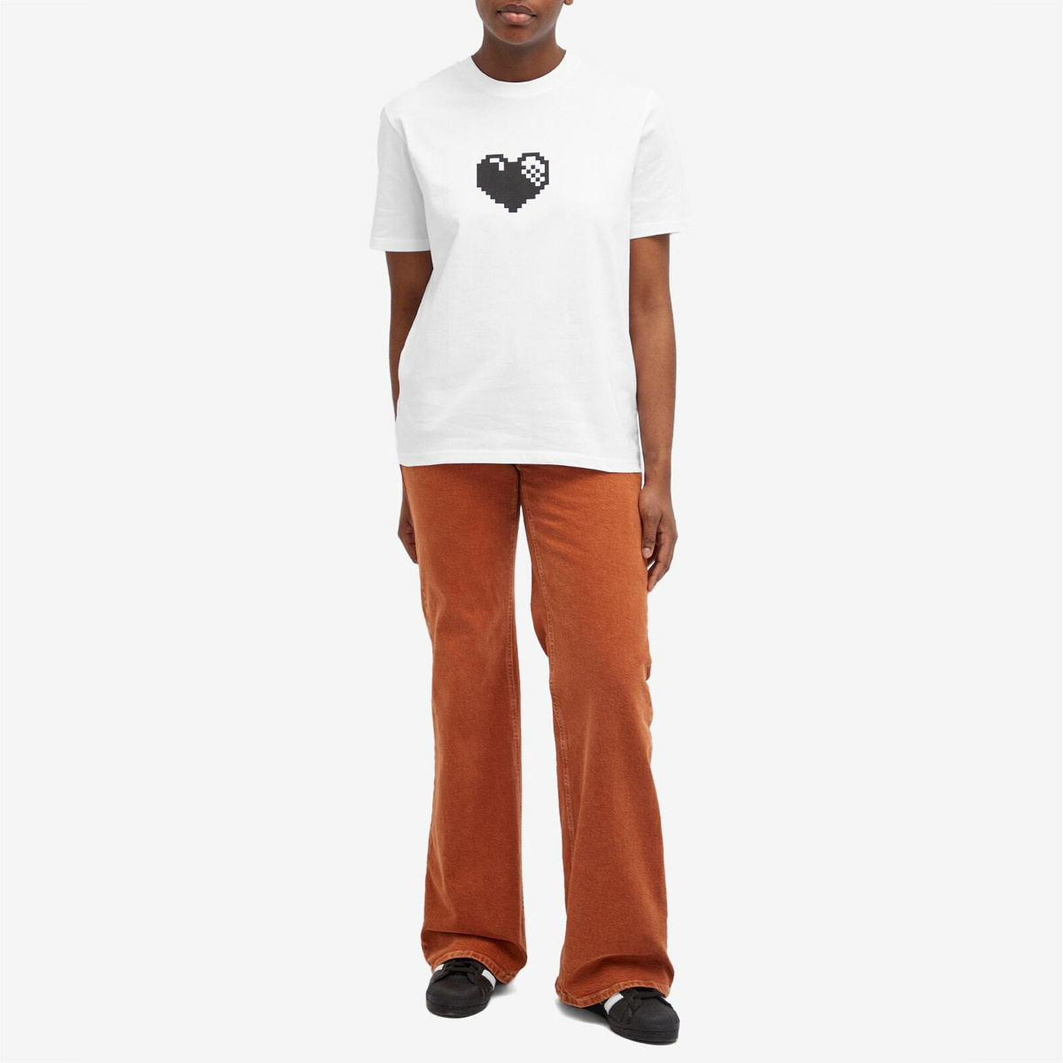 IDEA Pinot Heart T-Shirt in White