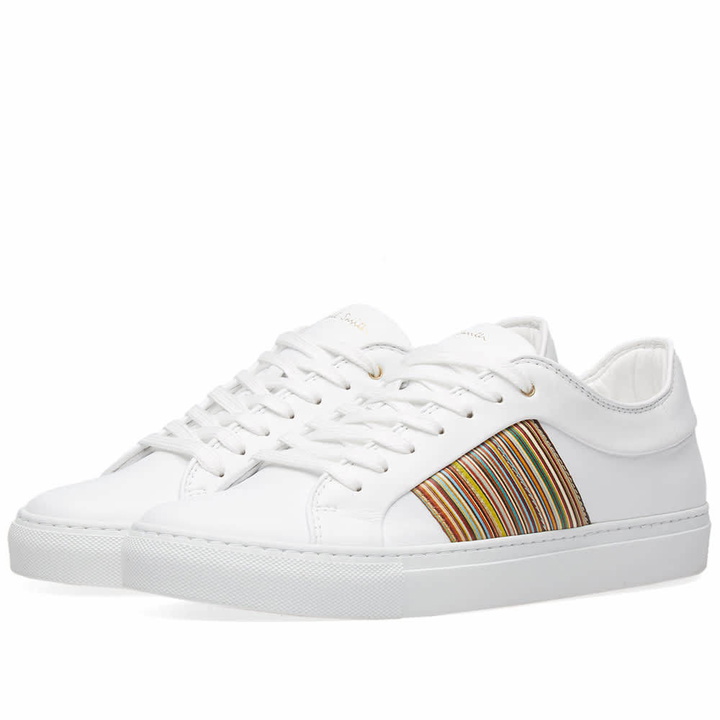 Photo: Paul Smith IVO Stripe Sneaker White