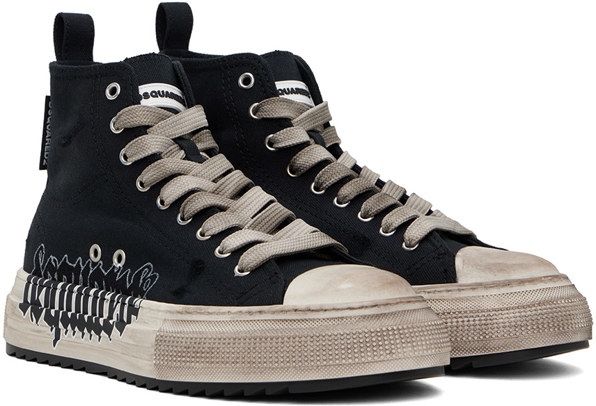 Dsquared2 Black Berlin Sneakers Dsquared2