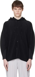 HOMME PLISSÉ ISSEY MIYAKE Black Monthly Colors February Hoodie