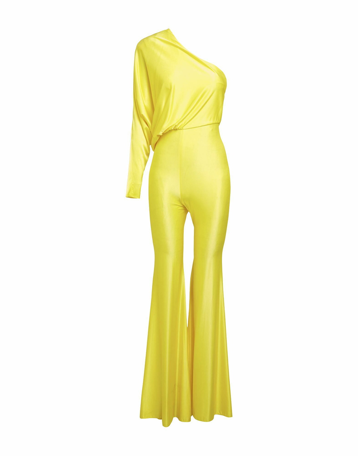Alexandre Vauthier Womens Jumpsuit in Yellow