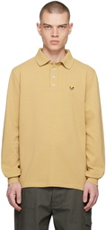 Noah Tan Spread Collar Polo