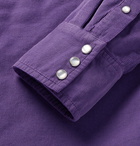 Isabel Marant - Vigo Cotton-Corduroy Western Shirt - Men - Purple