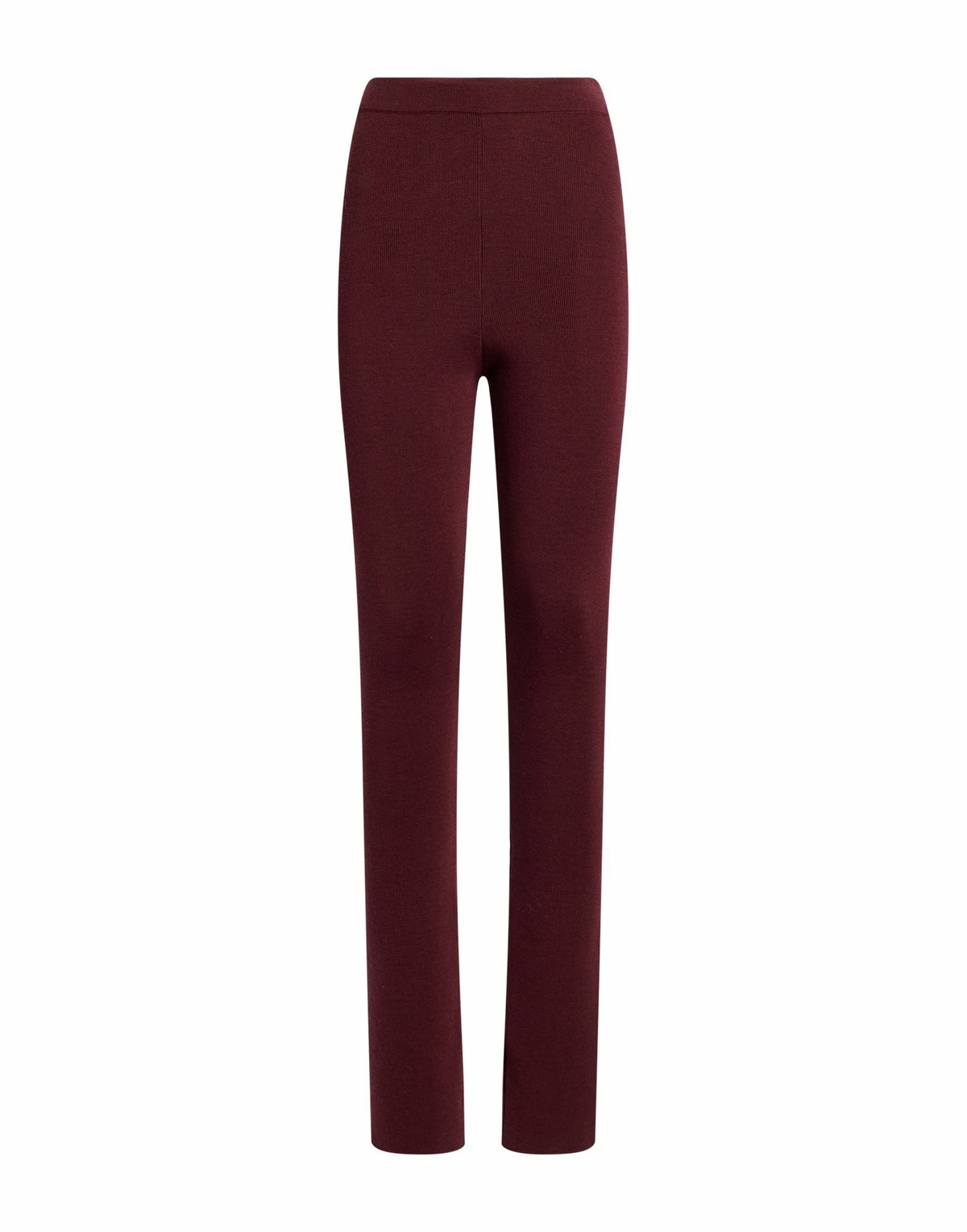 Laneus Womens Pants in Burgundy