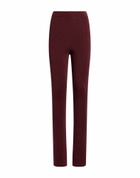 Laneus Womens Pants in Burgundy