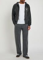 Duke And Dexter NY Paint Splatter Cotton Sweatpants Grey