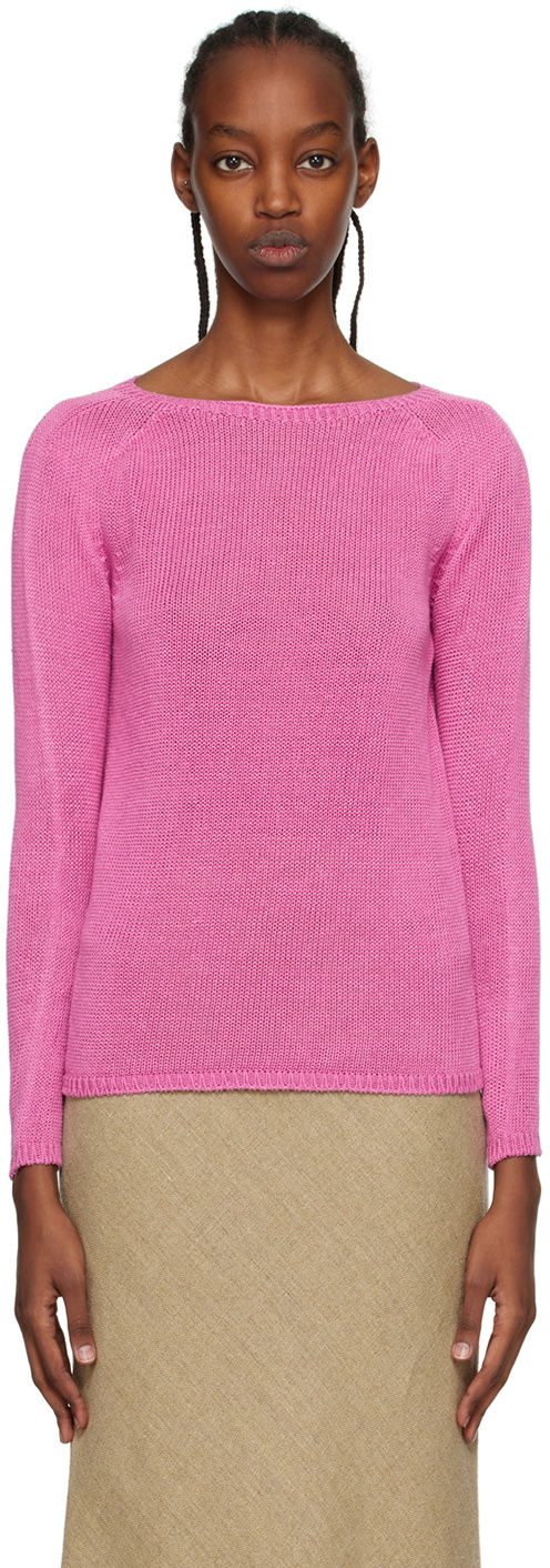 S Max Mara Pink Giolino Sweater S Max Mara