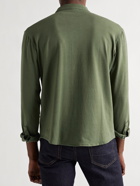 Peter Millar - Garment-Dyed Stretch Pima Cotton-Jersey Shirt - Green