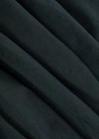Frame The Poet Gathered Cotton Blouse Navy
