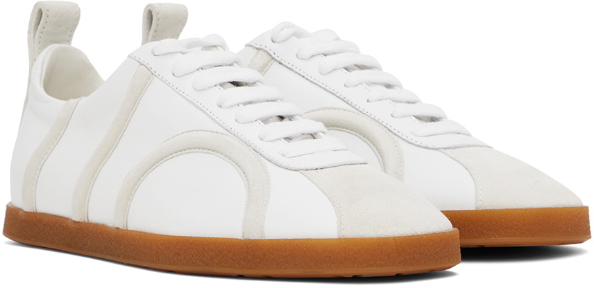 TOTEME|SNEAKERS (The Leather Sneaker - Off White (213-9 TOTEME Off-White 'The Leather' Sneakers Toteme