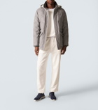 Brunello Cucinelli Wool flannel down jacket