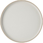 Hasami Porcelain Grey HPM005 Plate