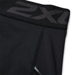 2XU - Accelerate Stretch-Jersey Compression Shorts - Black