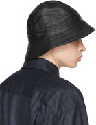 Liberal Youth Ministry Black Leather Bucket Hat