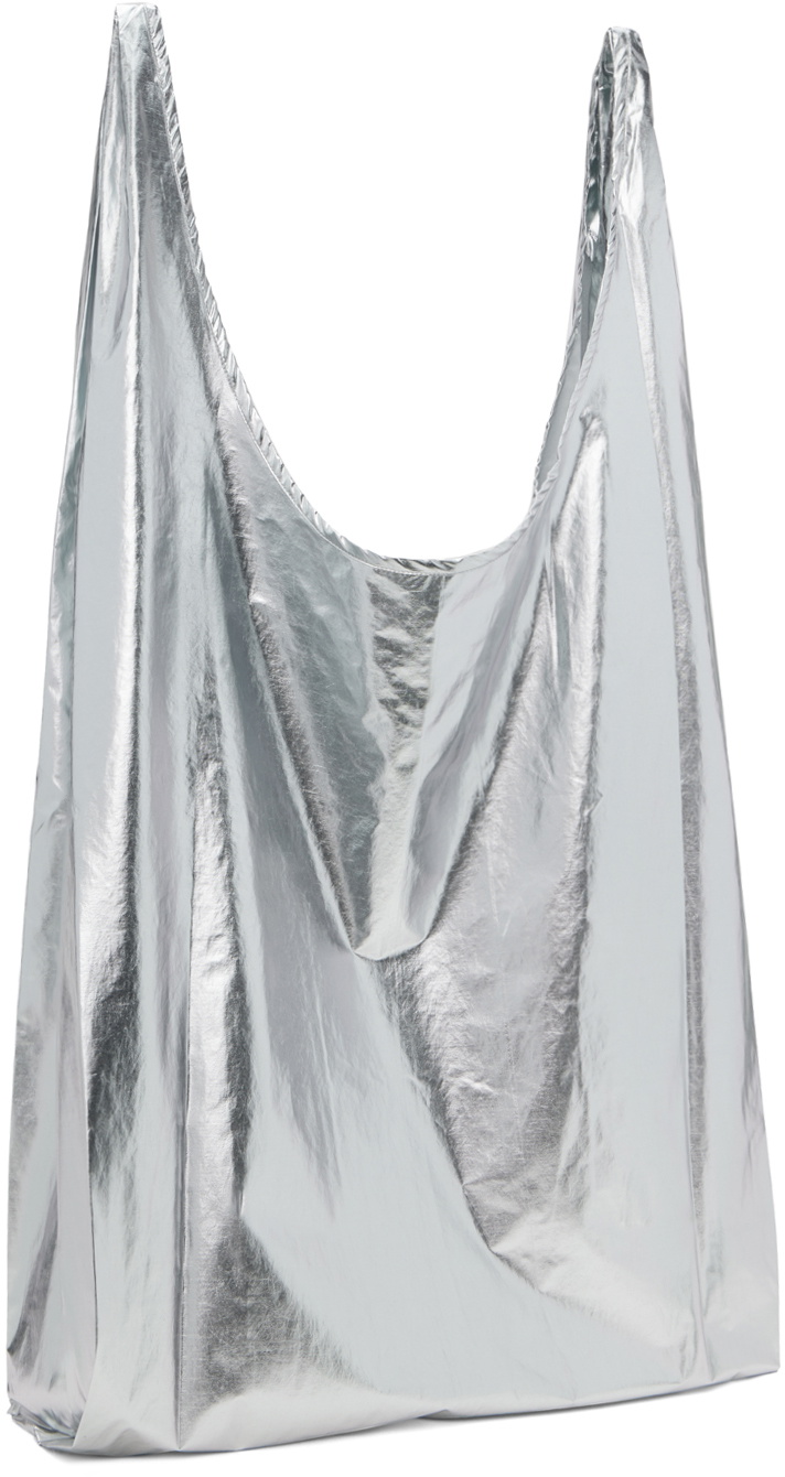 Cordera Silver Cotton & Silk Bag