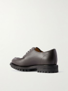 Berluti - New Oslo Full-Grain Leather Derby Shoes - Brown