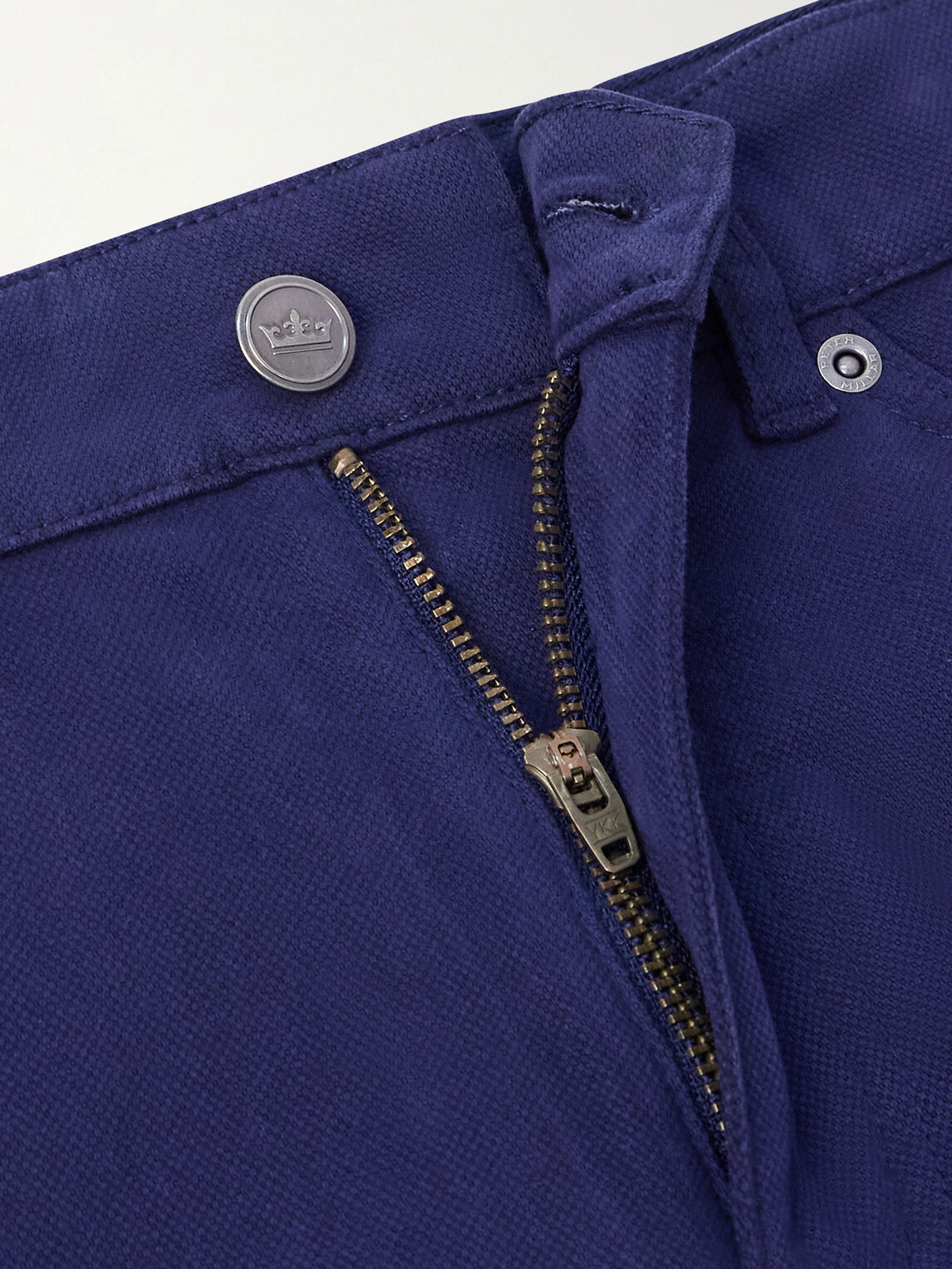 Peter Millar - Crown Straight-Leg Cotton-Canvas Trousers - Blue