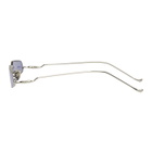 NOR Silver and Purple Dimensions Sunglasses