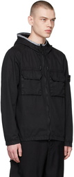 Stone Island Black Old Treatment Jacket