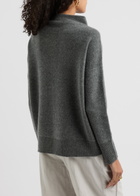 Vince Brushed Cashmere Jumper Grey