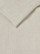 Officine Générale - Unstructured Linen Suit Jacket - Neutrals