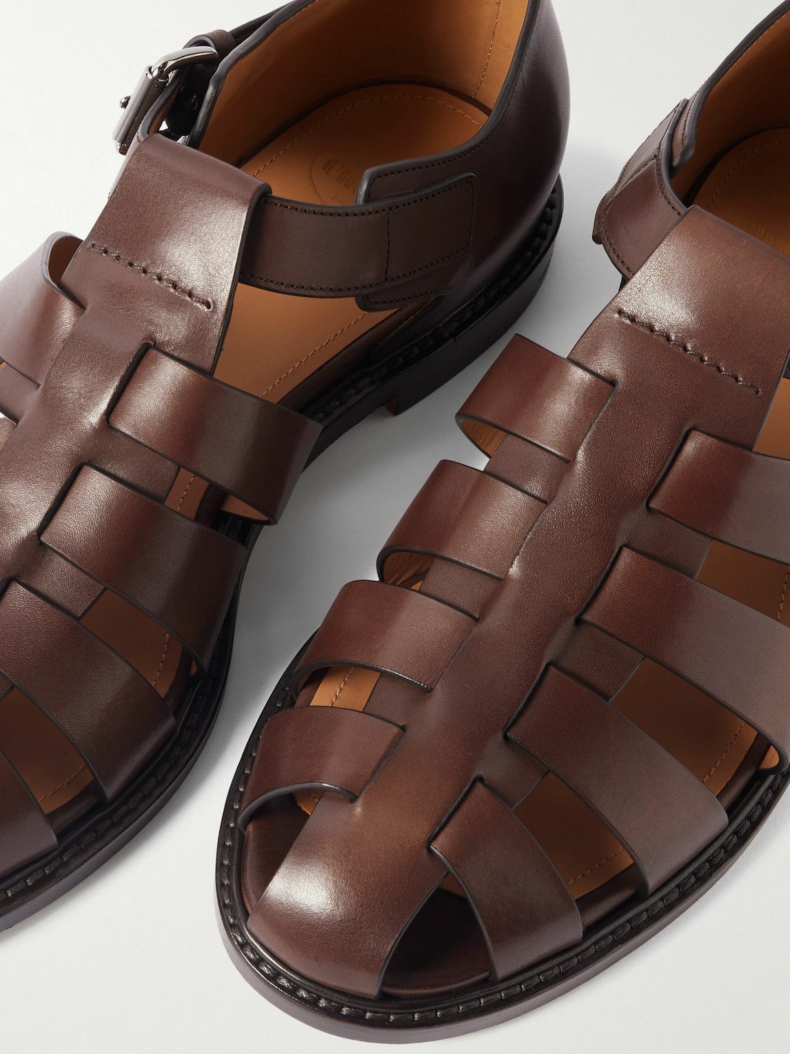 Church's - Fisherman Leather Sandals - Brown
