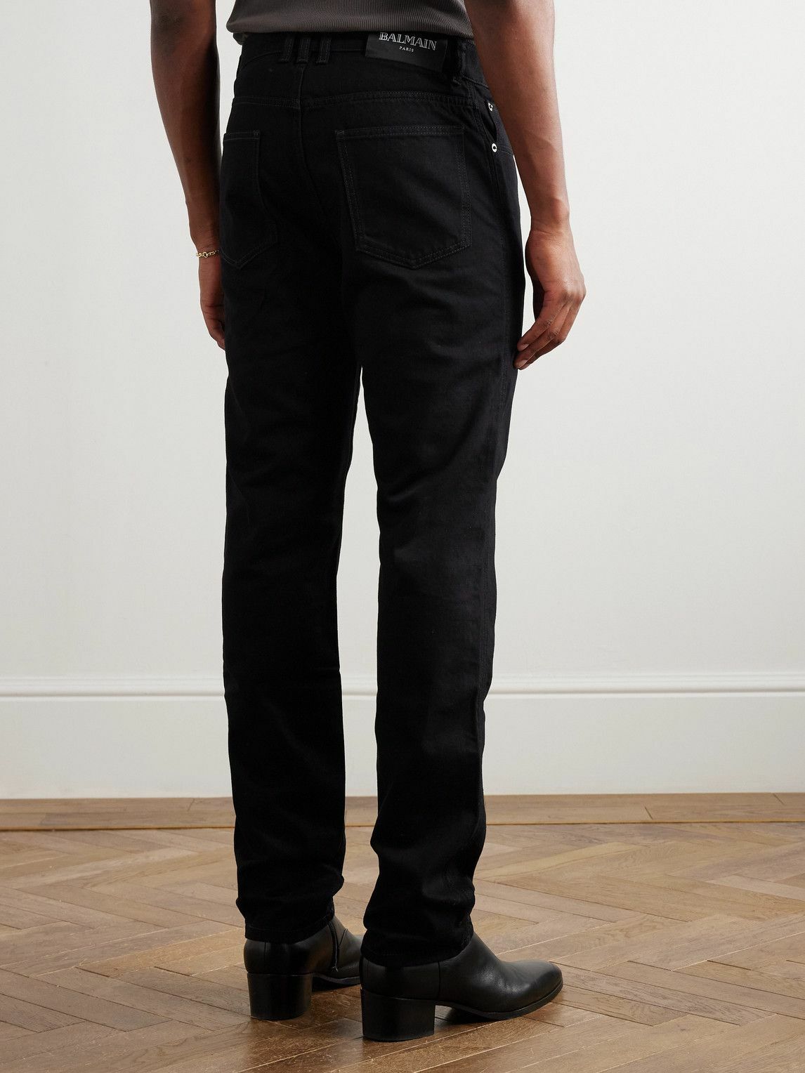 Balmain - Straight-Leg Jeans - Black