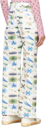 Maisie Wilen SSENSE Exclusive White Trousers
