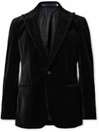 Polo Ralph Lauren - Cotton-Velvet Suit Jacket - Black