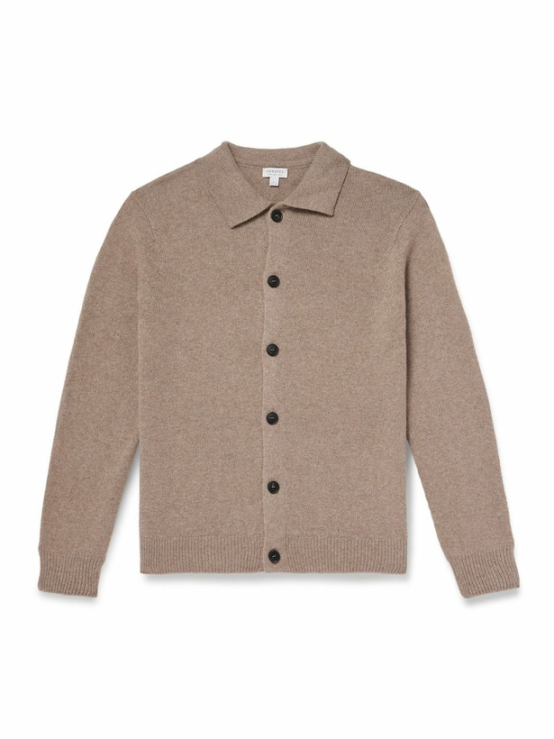 Photo: Sunspel - Wool Cardigan - Neutrals