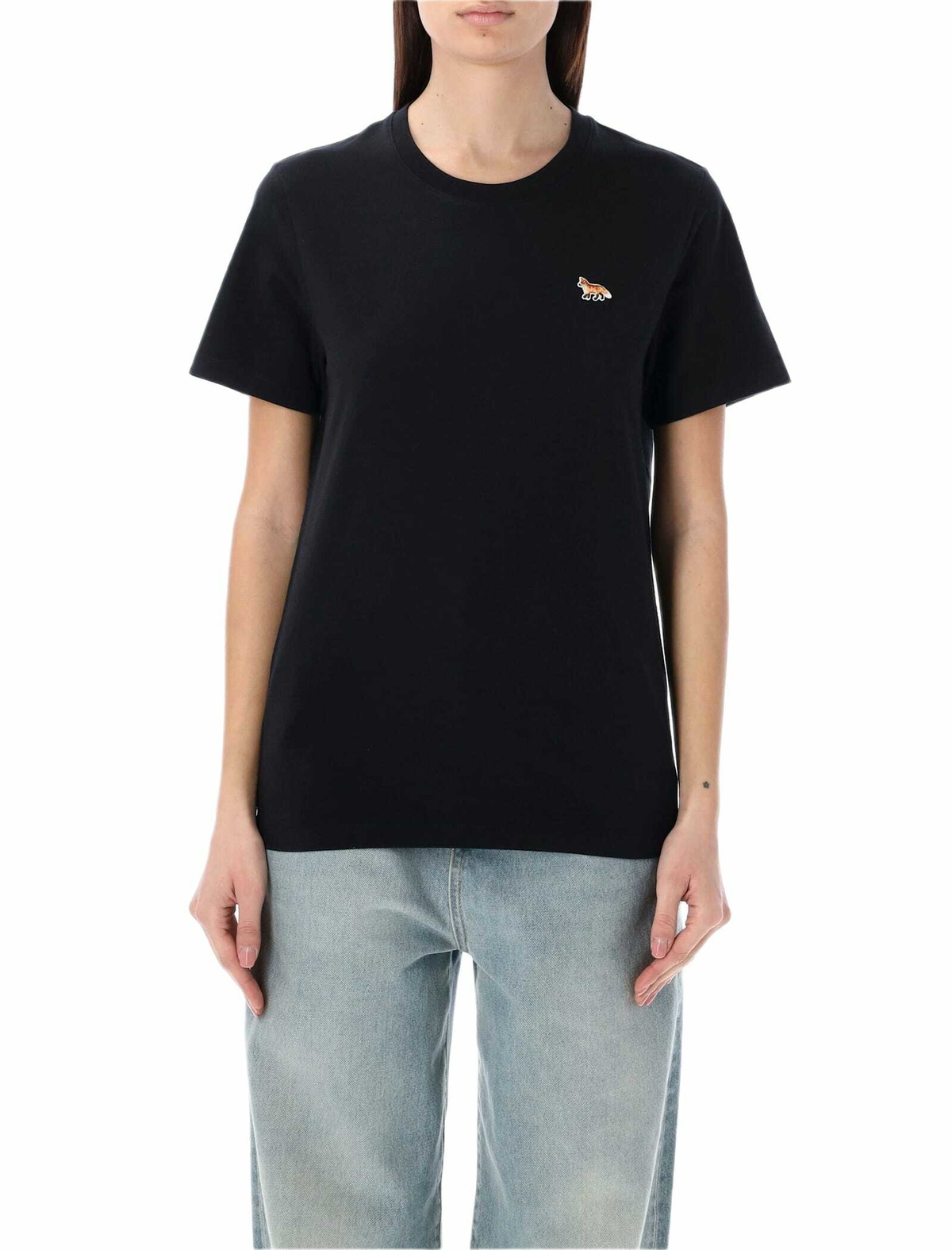 Maison Kitsune Black ADER Error Edition Heavy Layout T-Shirt