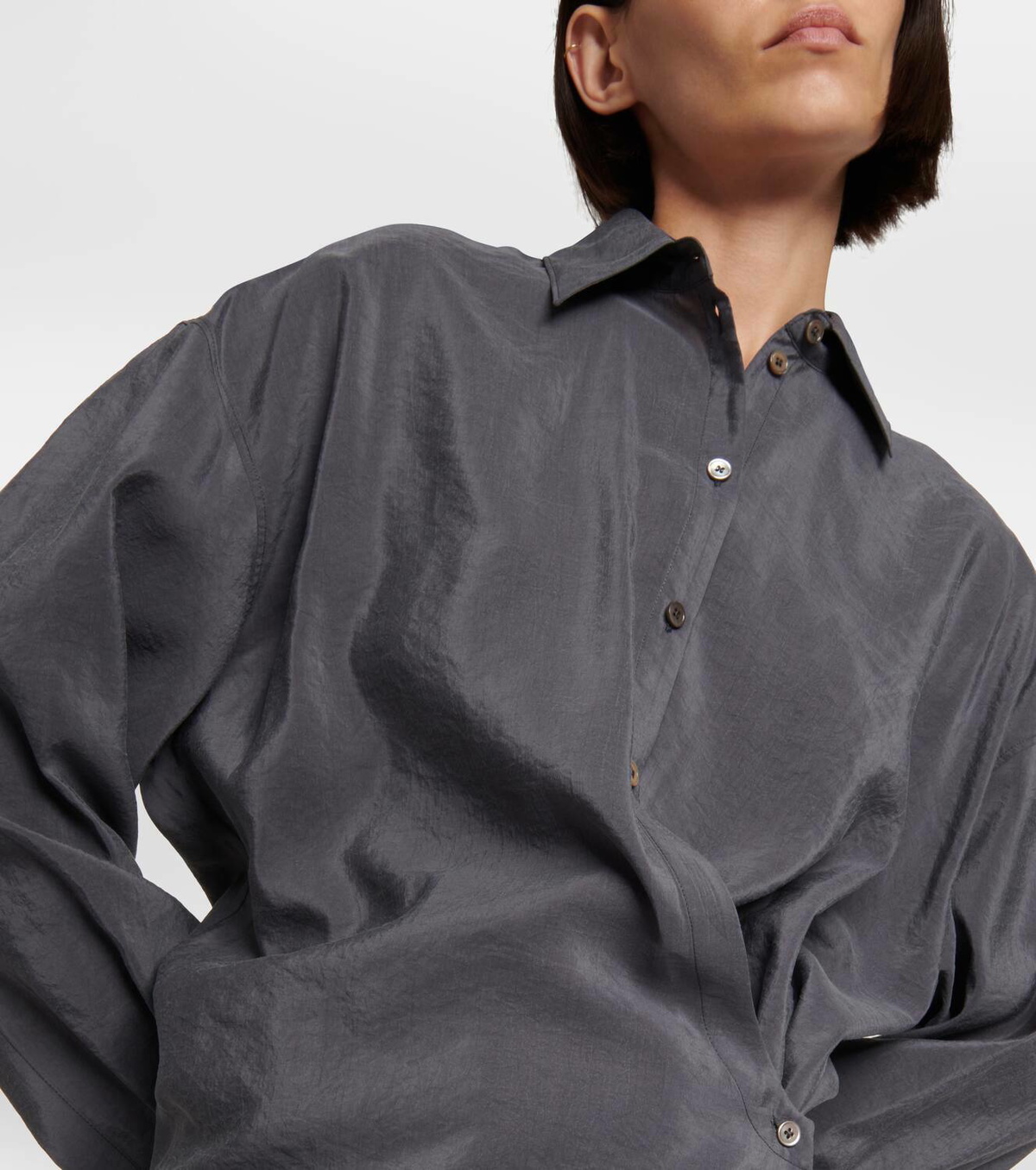 lemaire tie blouse
