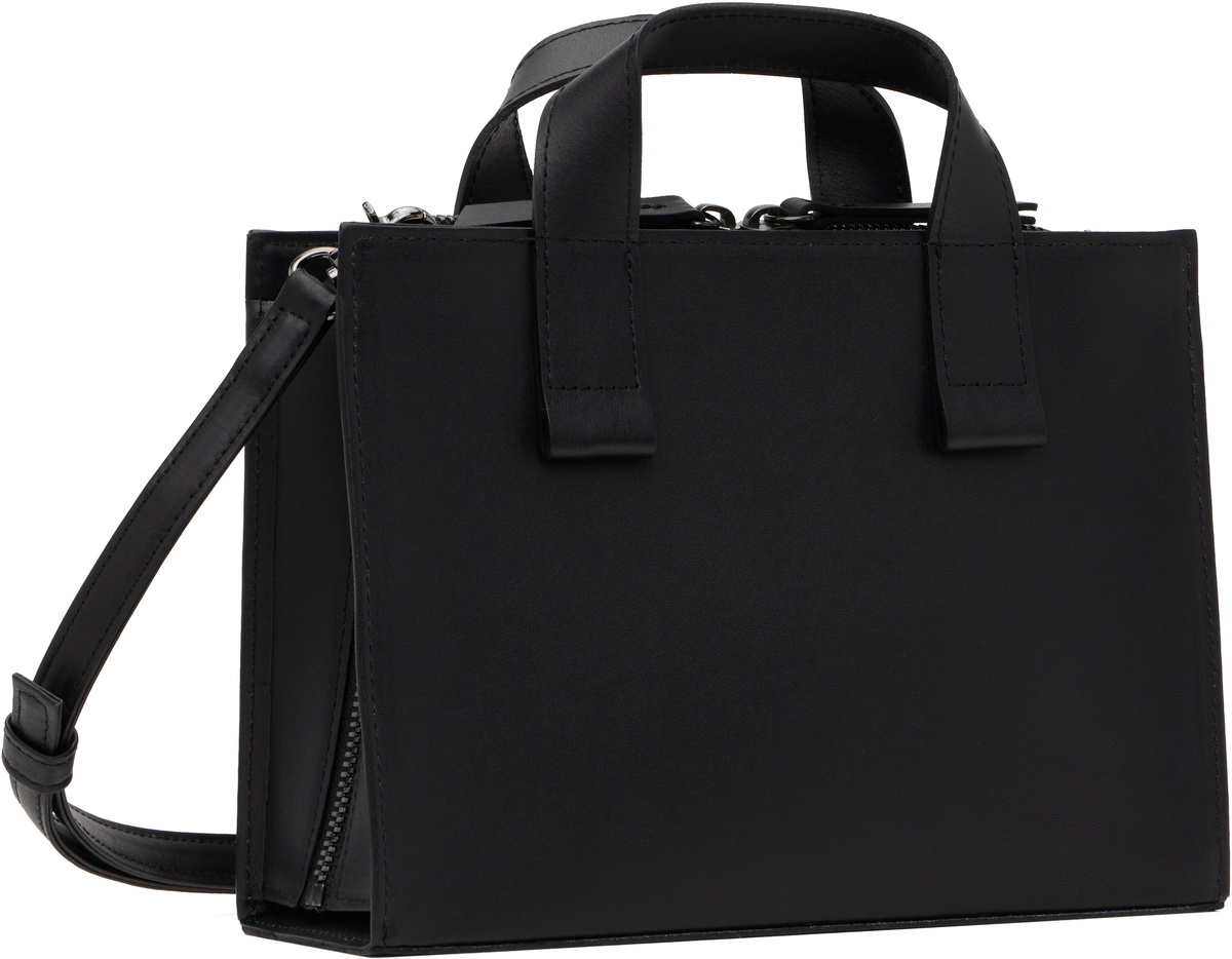 YOHJI YAMAMOTO Black Zipper Mini Bag