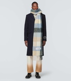 Acne Studios Checked wool-blend scarf