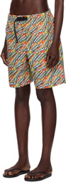 Martine Rose SSENSE Exclusive Multicolor Board Swim Shorts
