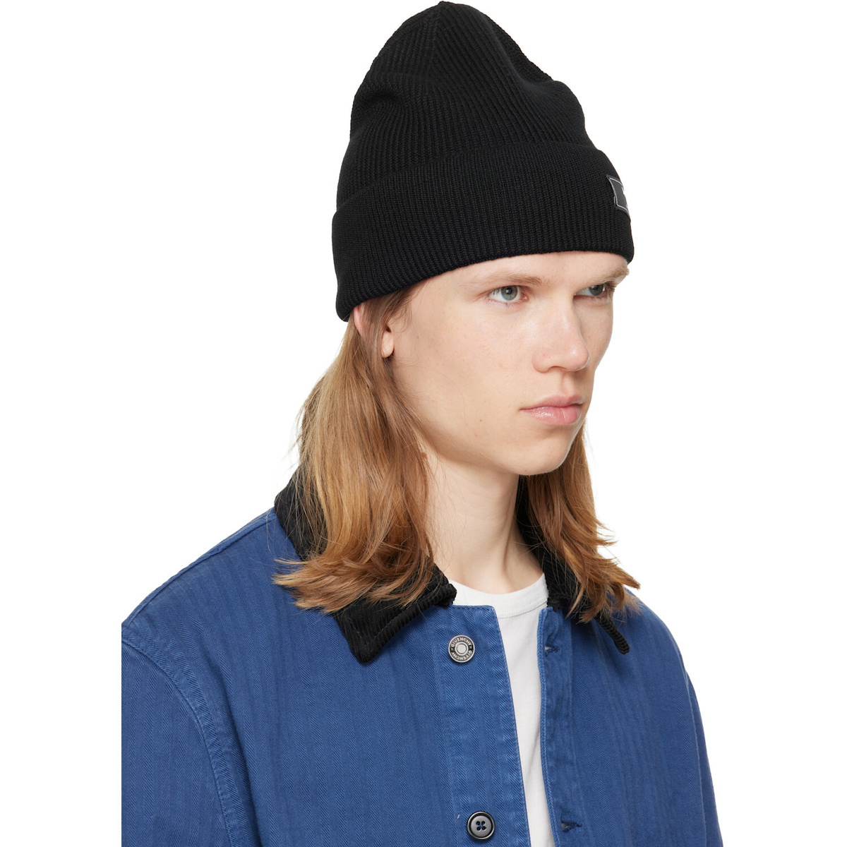 BALMAIN Black Label Wool Beanie