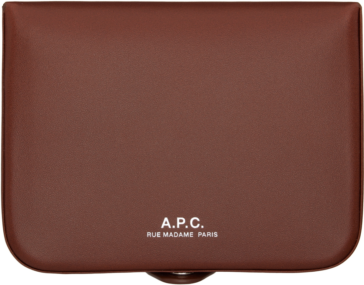 A.P.C. Brown Josh Wallet